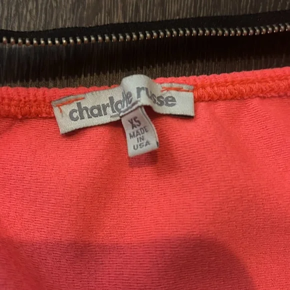 Charlotte Russe Hot Pink Halter Sheath Dress - Picture 3 of 4